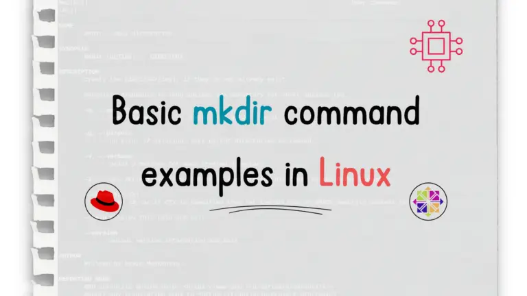 mkdir command examples