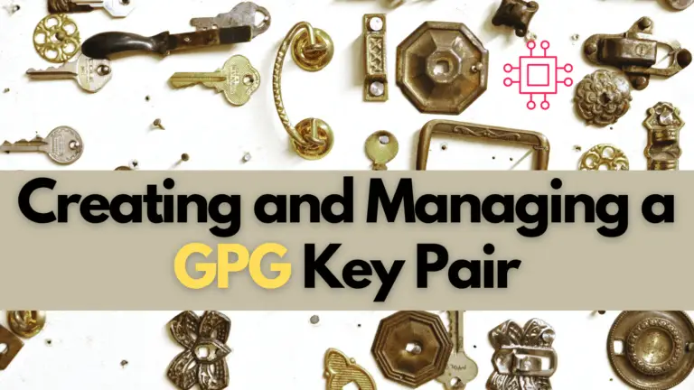 GPG key Pair
