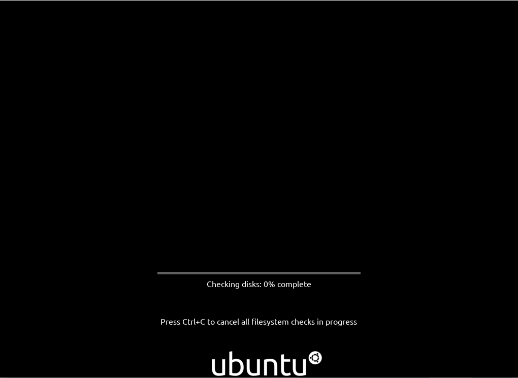 Install Ubuntu Desktop on KVM - Installer Screen