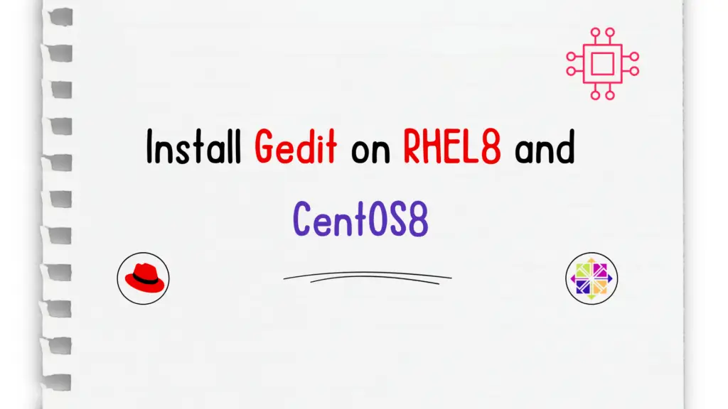 Install Gedit on RHEL8