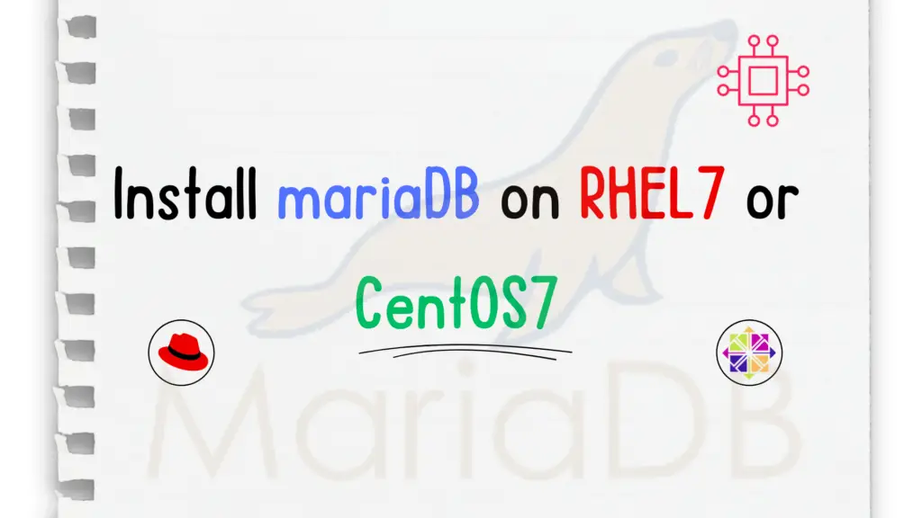 Install MariaDB on CentOS7