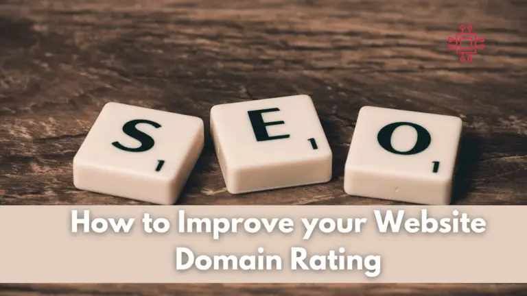 Improve domain rating