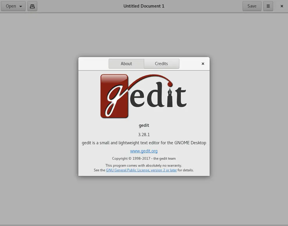 Install Gedit on RHEL8