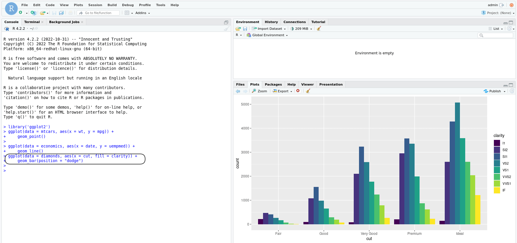 Install ggplot2