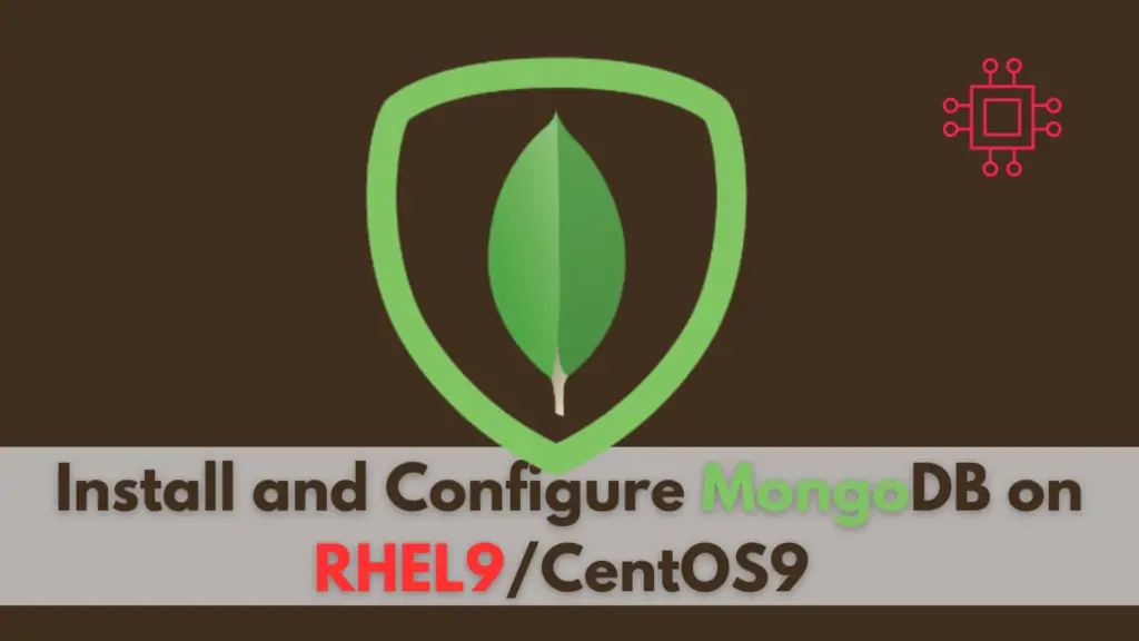 Install and configure MongoDB