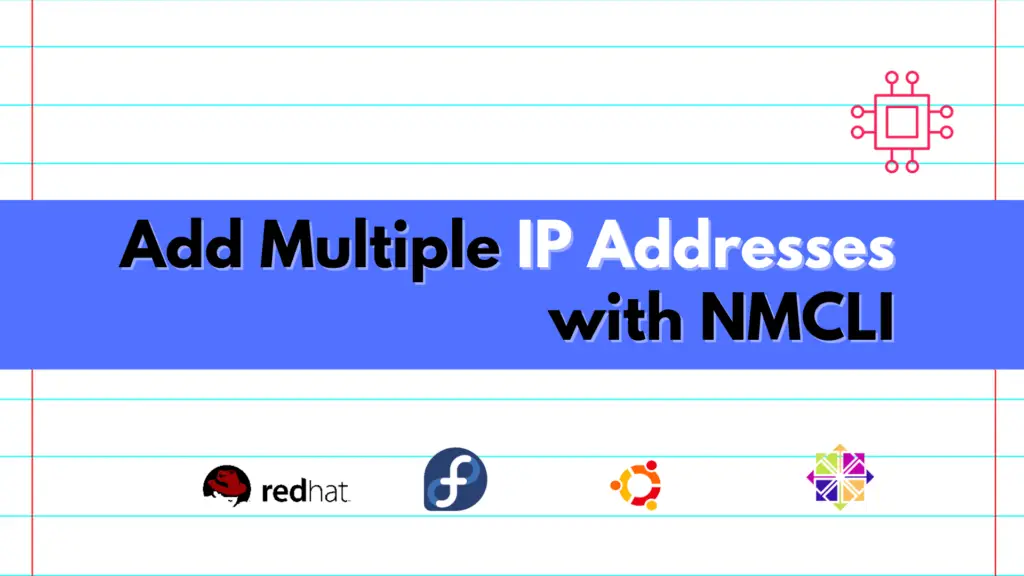Multiple IP addresses using NMCLI