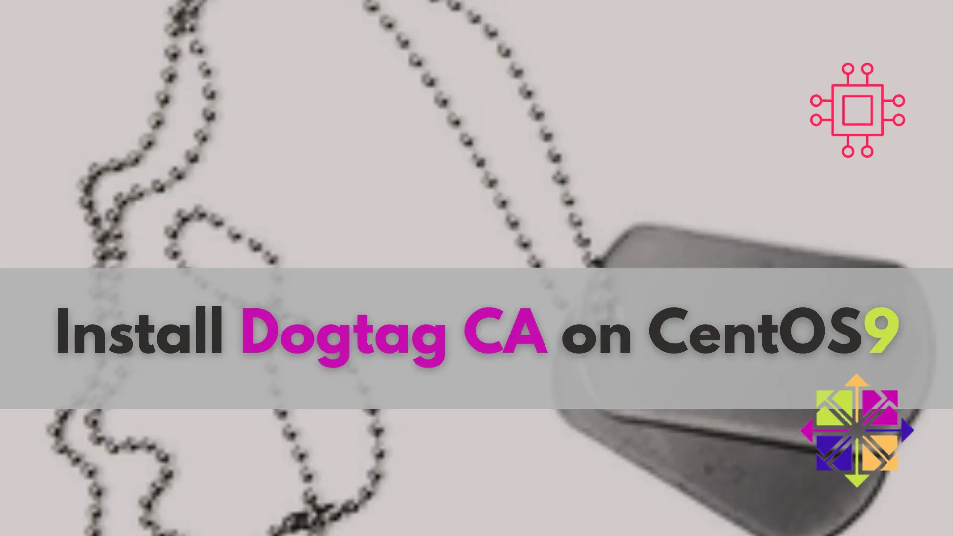 Installing Dogtag CA on CentOS9