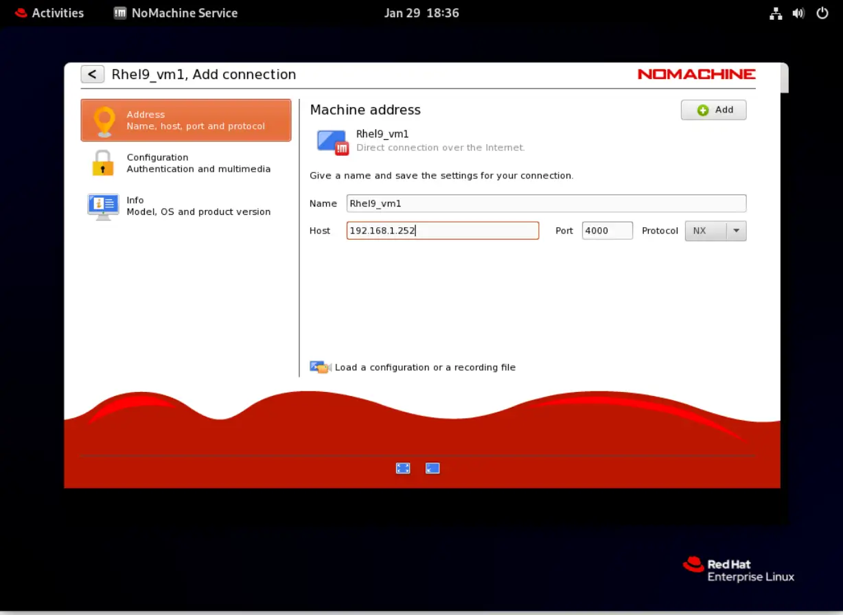 Install NoMachine on RHEL9