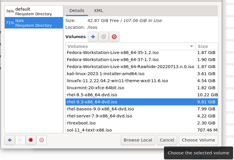 RHEL9 on KVM