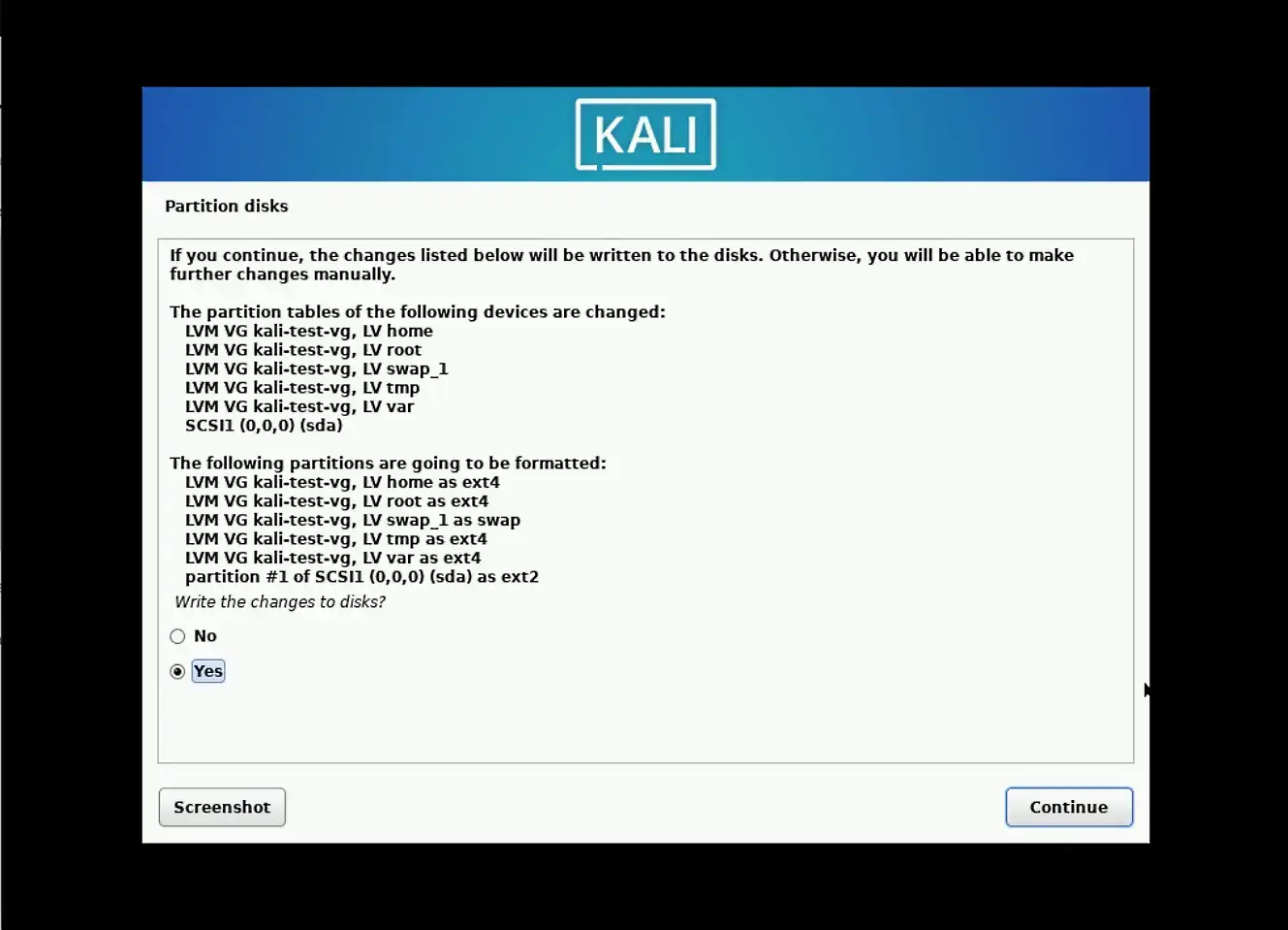 Install Kali Linux on KVM