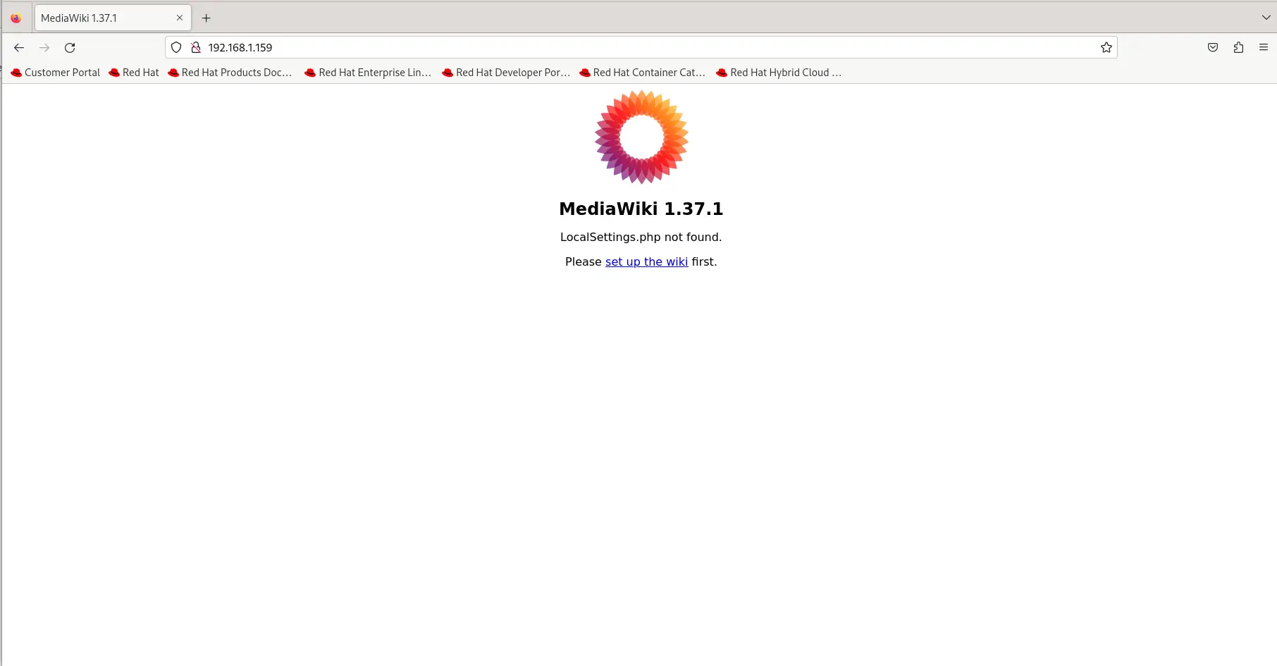 Installing and configuring MediaWiki on RHEL9