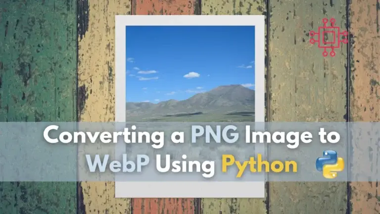 Convert PNG images to WebP