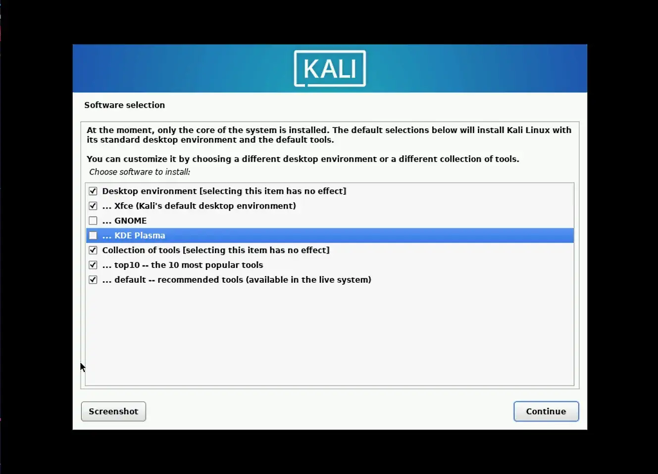 Install Kali Linux on KVM