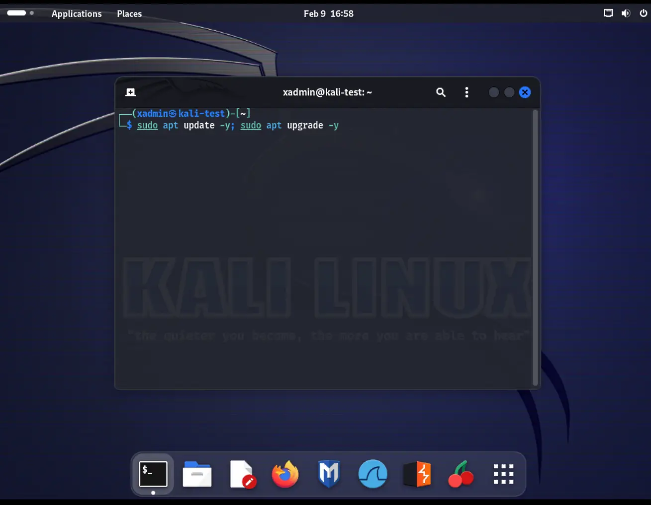 Install Kali Linux on KVM