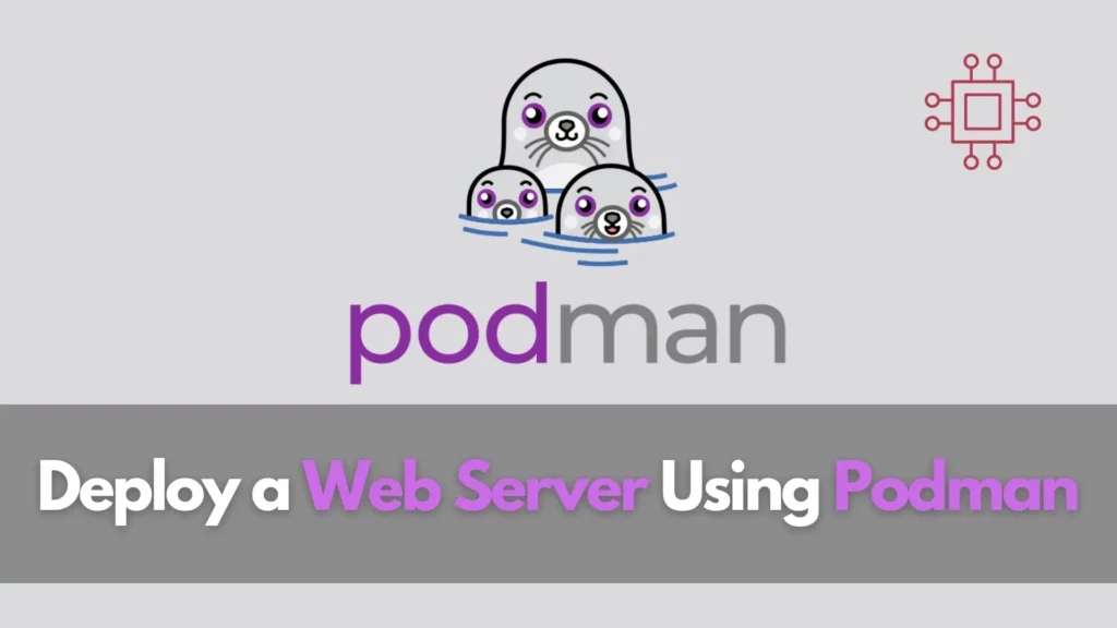 Deploy a web server using podman