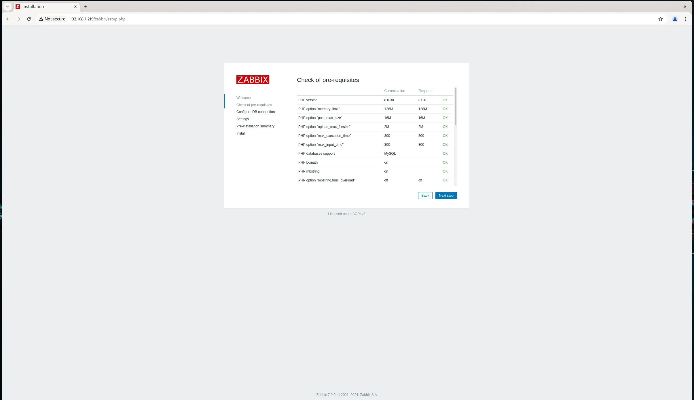 Verify Preliminary Checks