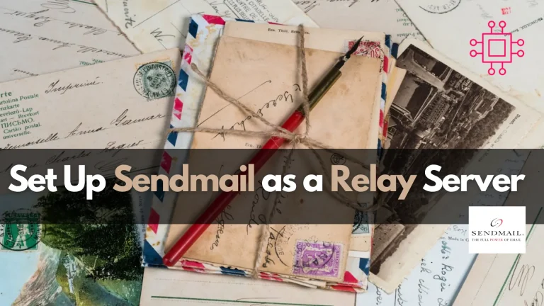 Sendmail as a relay server