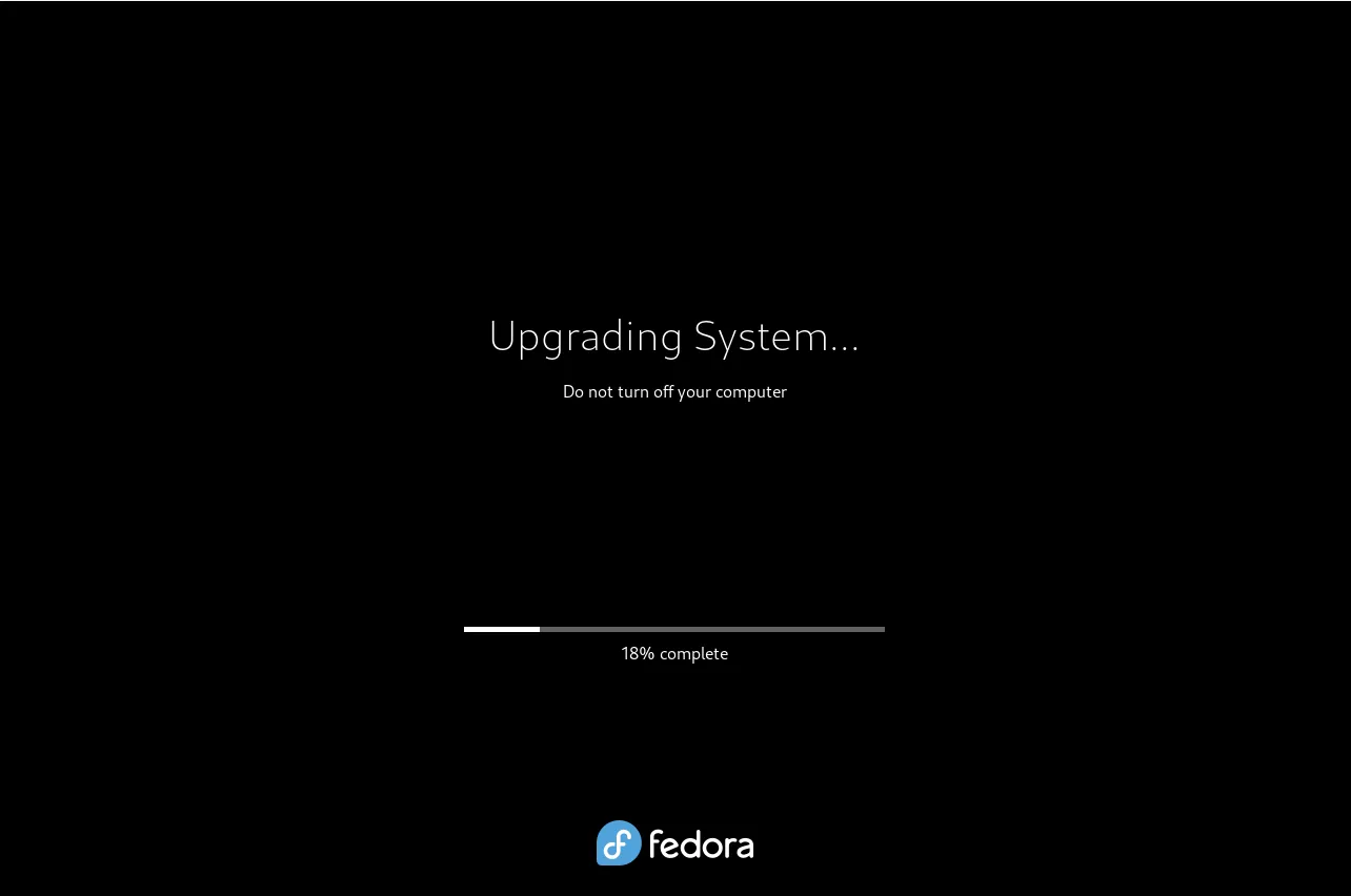 Upgrade from Fedora 35 to Fedora 37