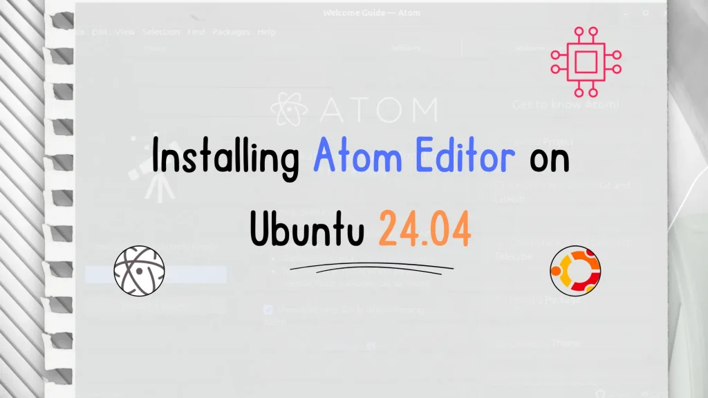 Install Atom on Ubuntu 24.04