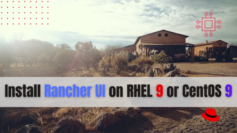 Install Rancher on RHEL 9