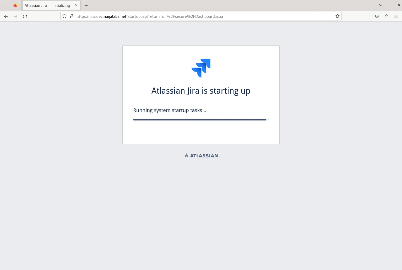 Atlassian Jira Services Loading ...