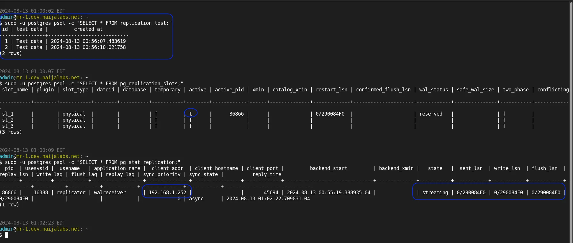 PostgreSQL database cluster using Pacemaker