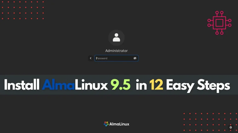 Install AlmaLinux 9.5