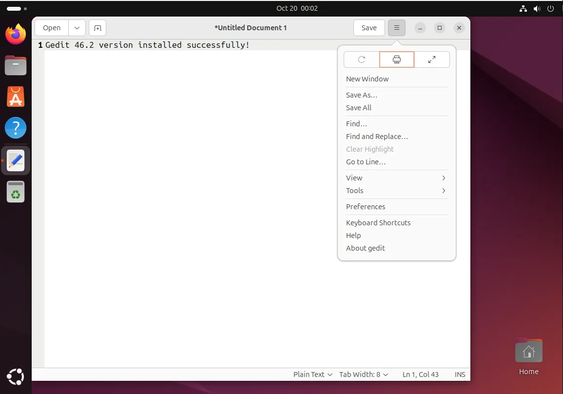 Install and Use Gedit on Ubuntu 24.04