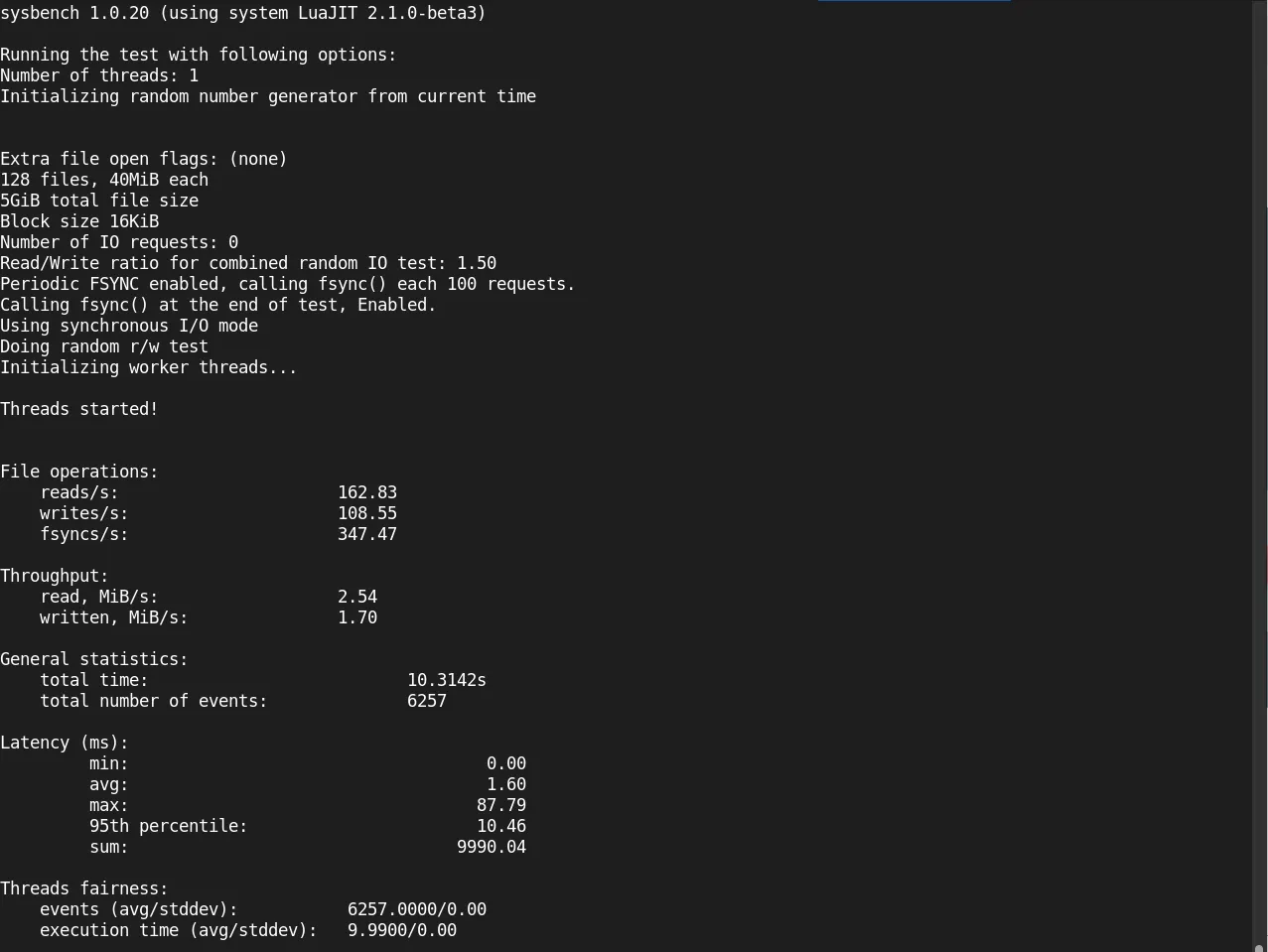 Install and Use Sysbench on RHEL 9