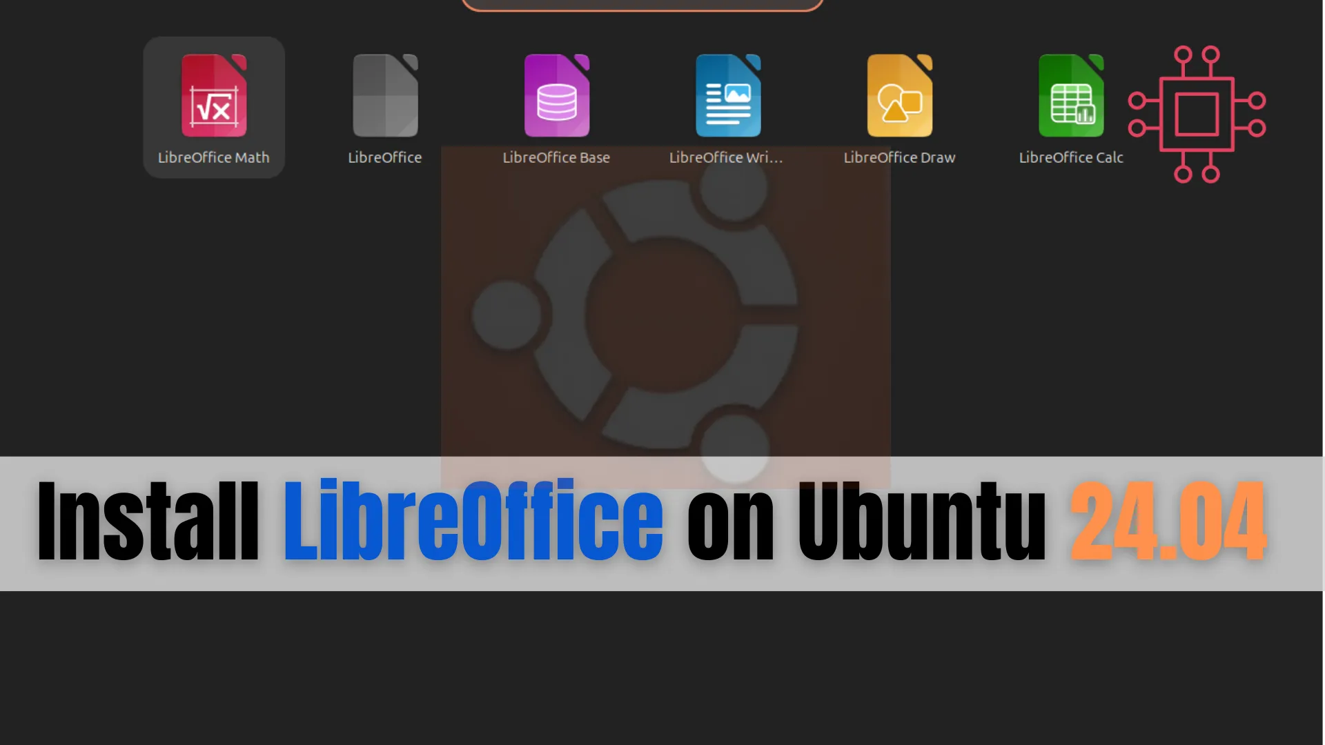 Install LibreOffice on Ubuntu 24.04