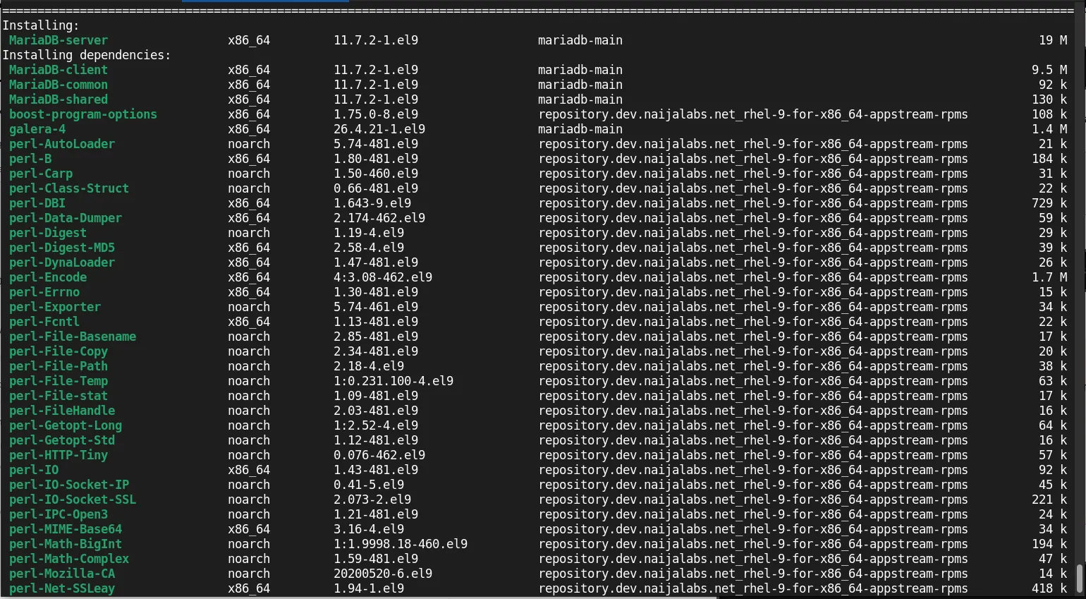 Deploy MariaDB Cluster on RHEL 9